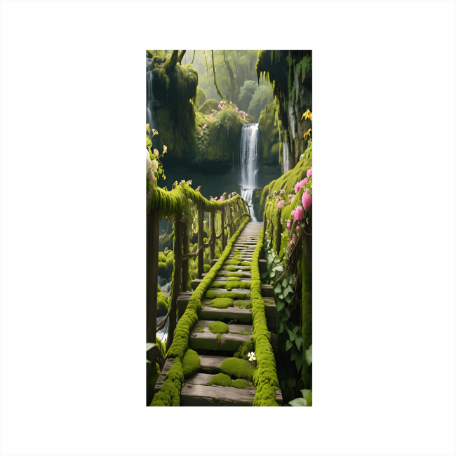 Folie imprimata color pentru decor Frigider, dimensiune 200 x 90cm, model: AVX-FR25 [2]