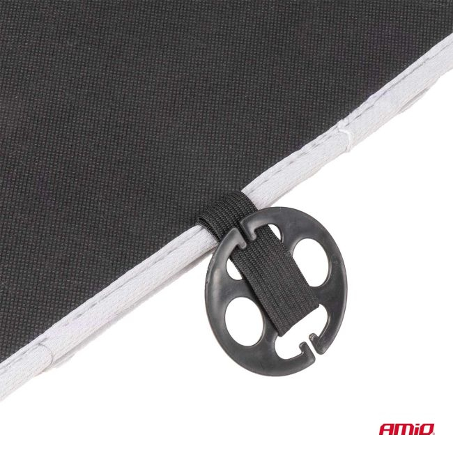 Husa scaun auto cu bile de masaj si suport lombar, dimensiuni 110 x 46 cm, culoare Gri [4]