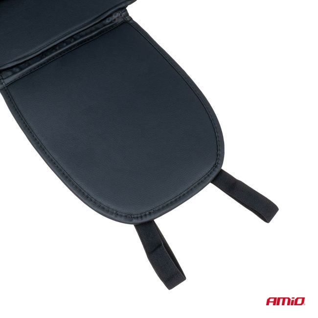 Husa scaun auto cu bile de masaj, suport lombar si tetiera, dimensiuni 147 x 68 cm, culoare Neagra [5]