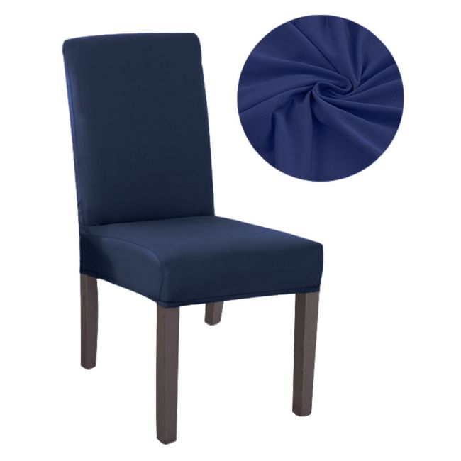 Husa universala pentru scaune clasice, culoare ALBASTRU MARIN [4]