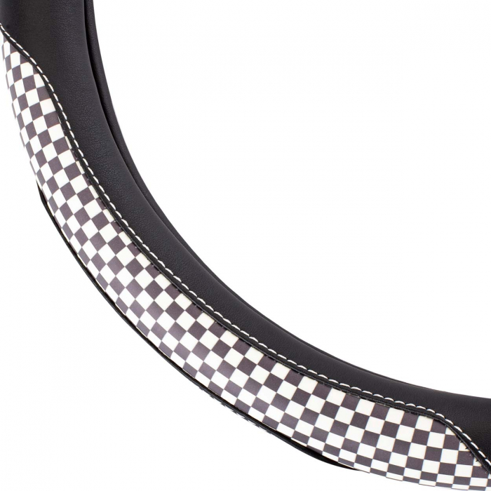 Husa volan Racing Flag, SWC-39-M (37-39cm) [3]
