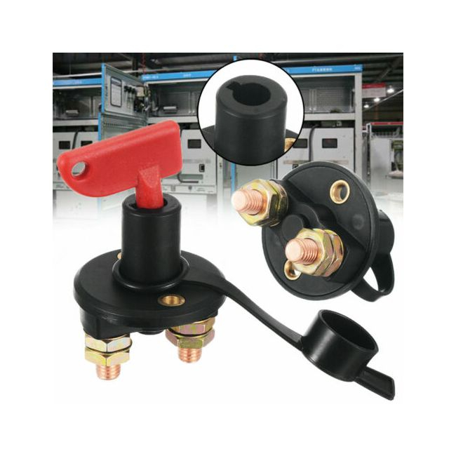 Intrerupator "Contact General" dimensiune MICA pentru Autoutilitara, 12V - 24V, cu cheie din plastic [5]