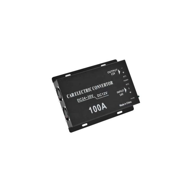 Invertor 100A 24V-12V varf putere 100A consum continuu 60A [6]