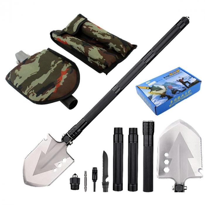 Kit turistic "SURVIVAL ESSENTIAL 16in1" pentru iubitorii de natura, dedicat Off-Road, ATV, SSV, Quad [1]