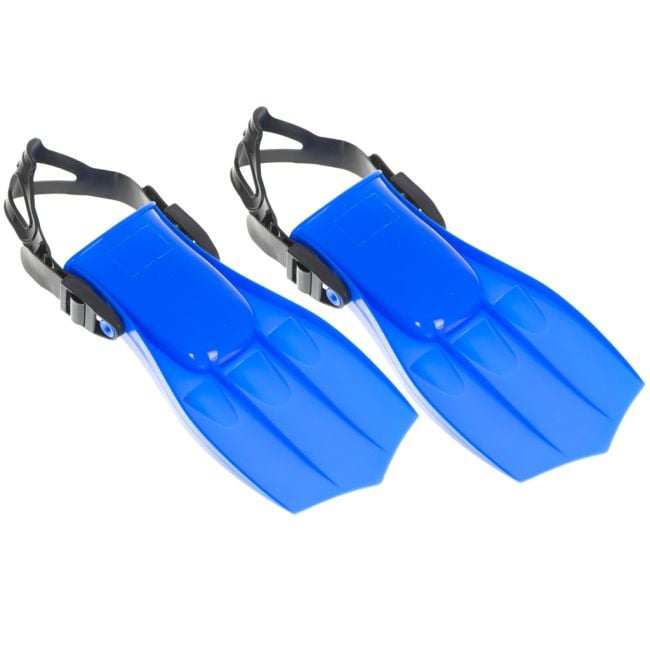 Labe de Inot si Scufundari, marime S (17-20cm), culoare Albastra [2]