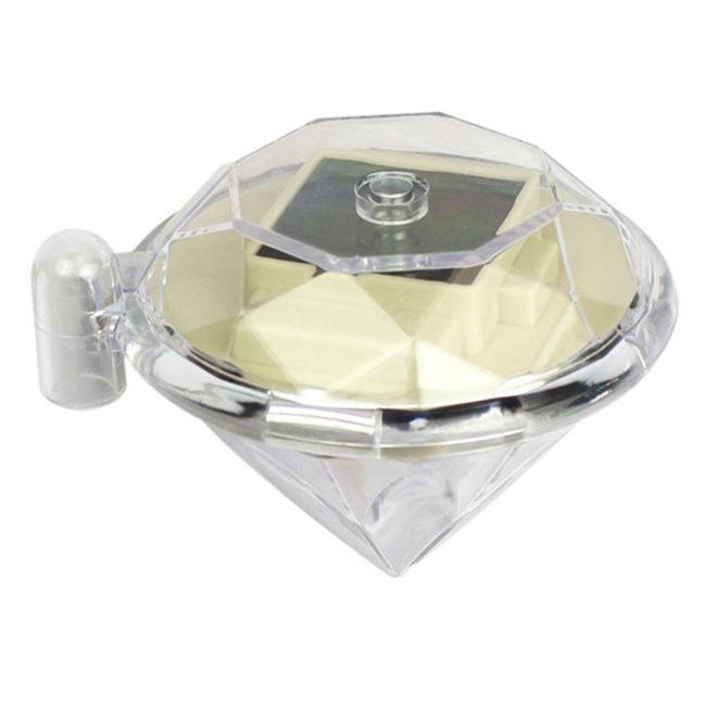 Lampa Solara estetica exterioara de gradina RGB LED tip "lampadar" [3]