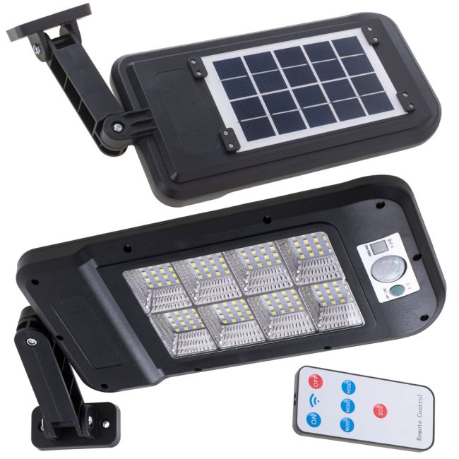 Lampa Stradala cu Panou Solar, Senzor de Miscare si Telecomanda, dimensiune 30 x 14 x 3 cm [2]