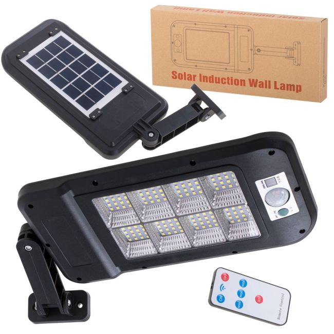 Lampa Stradala cu Panou Solar, Senzor de Miscare si Telecomanda, dimensiune 30 x 14 x 3 cm [3]