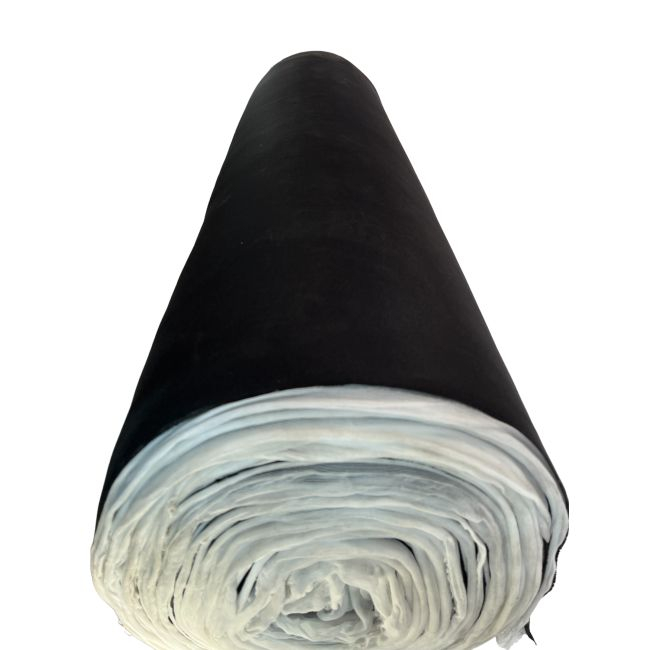 Material pentru reconditionare plafon auto, material textil cu spate buretat, culoare Neagra, dimensiune 2m x 1,50m [2]