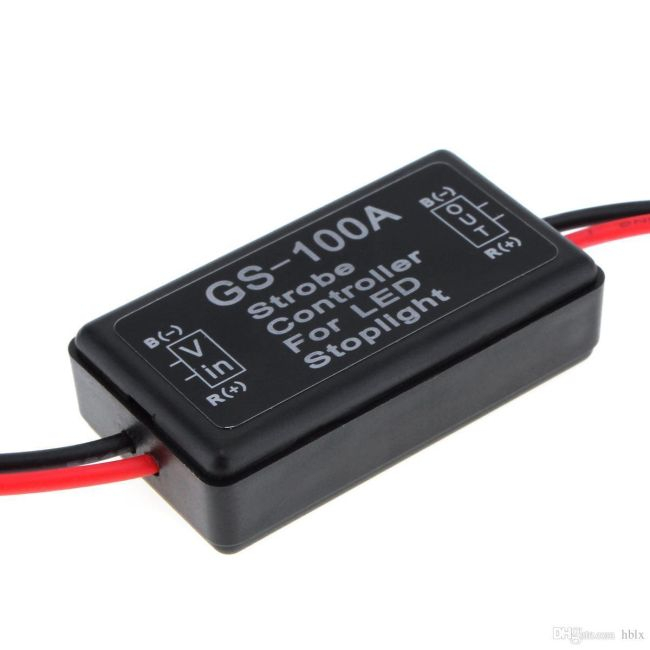 Modul Strobo Flash pentru lampa Stop Frana, alimentare 12V - 24V, auto, moto, camion [2]
