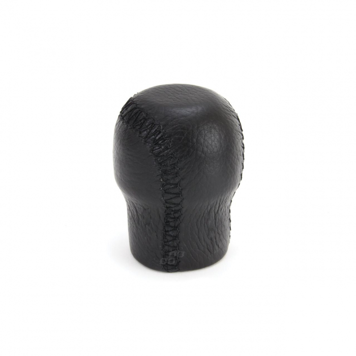 Nuca schimbator de viteza din piele neagra cu fir negru - 01757 [2]