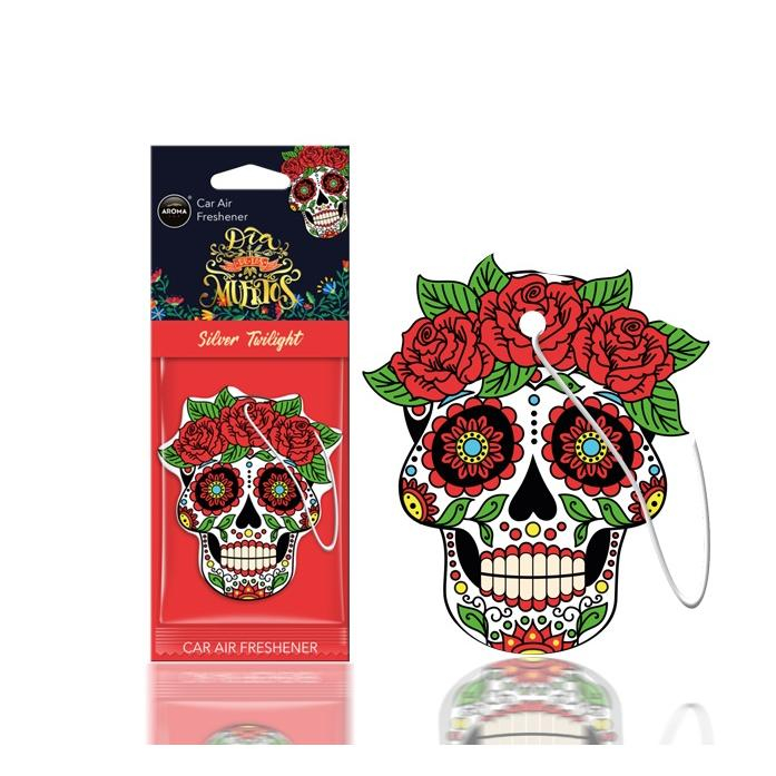 Odorizant Auto AROMA DIA DE LOS MUERTOS Silver Twilight [1]