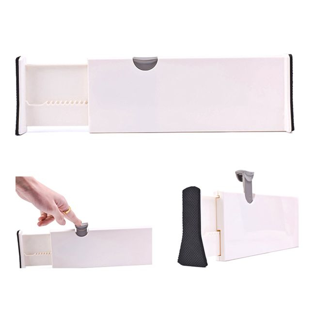 Organizator pliabil, reglabil pentru sertare, de la 27cm - 44cm [3]
