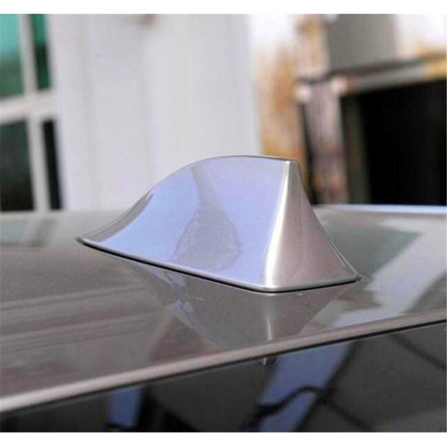 Ornament pentru plafon auto tip "SHARK TAIL" culoare Argintiu [2]