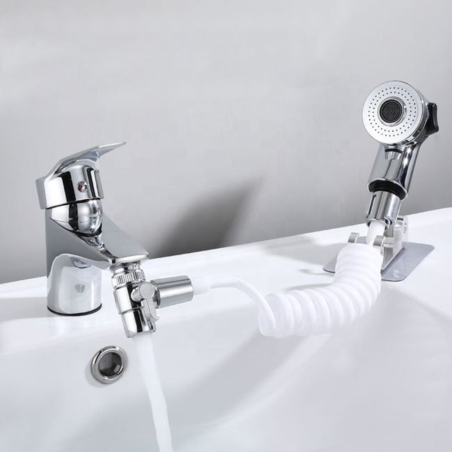 Para de dus suplimentara cu furtun extensibil pentru chiuveta sau cada, AVX-AG176B [2]