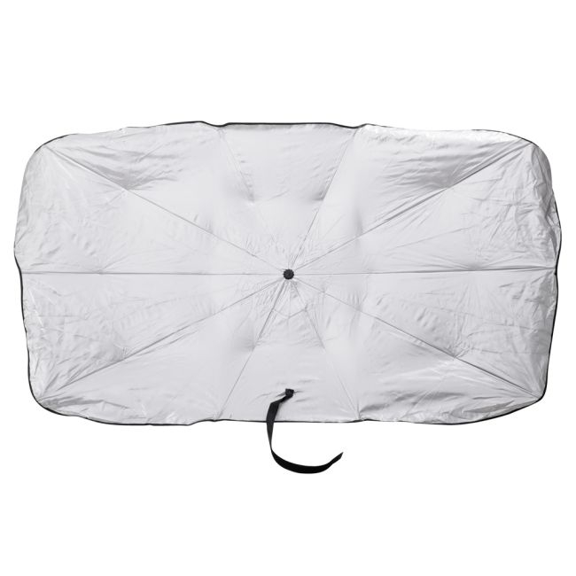 Parasolar Auto tip umbrela pentru parbriz, dimensiune 65 x 110 cm, culoare neagra [4]