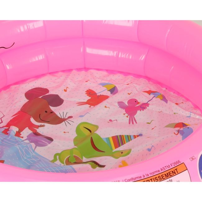 Piscina Gonflabila pentru copii, model MINI, culoare Roz, diametru 61 cm [4]