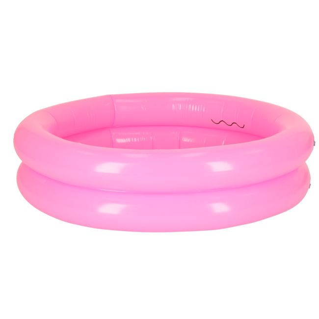 Piscina Gonflabila pentru copii, model MINI, culoare Roz, diametru 61 cm [2]