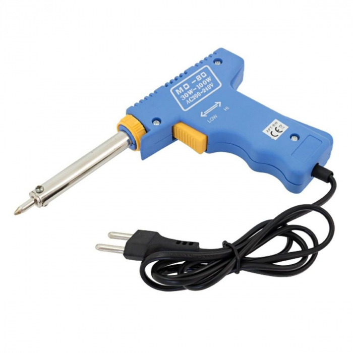 Pistol de lipit cu rezistenta de 30W - 80W, alimentare 220V [1]