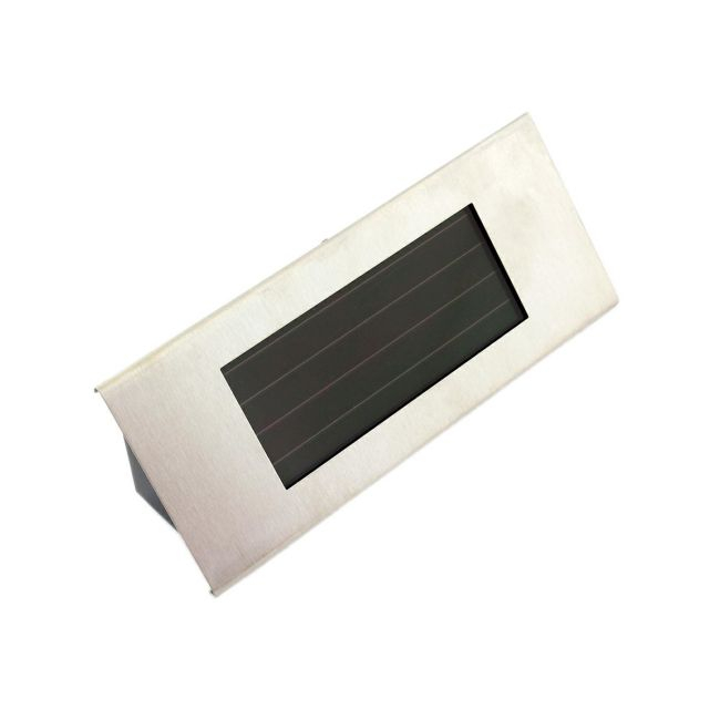 Placa numar casa iluminata LED, incarcare solara, carcasa din INOX [4]