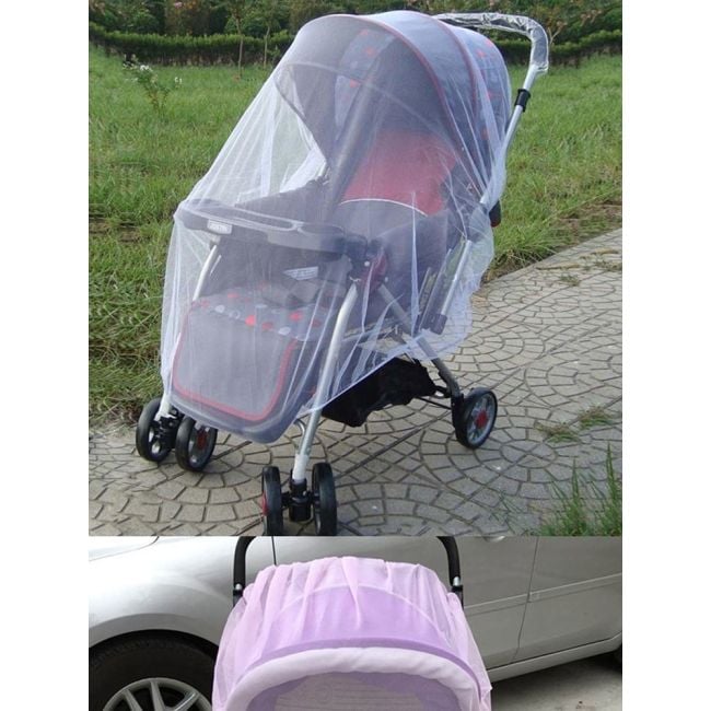 Plasa de Tantari elasatica pentru carucior bebelus, 140 cm [3]