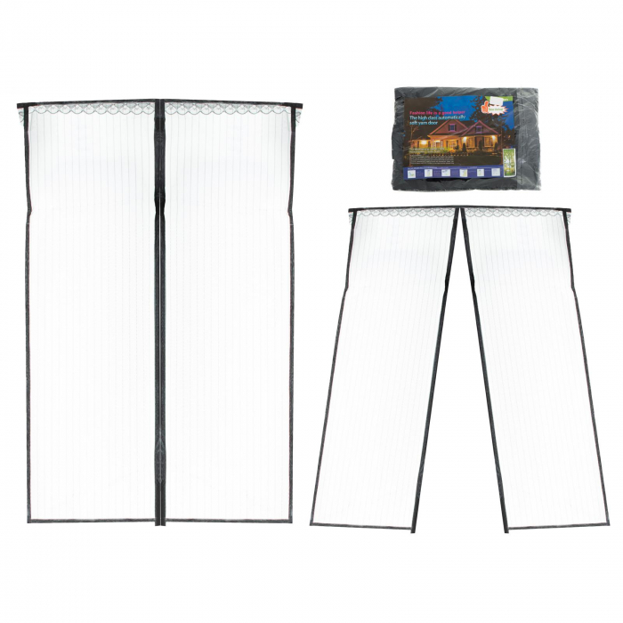 Plasa de tantari magnetica pentru usa, dimensiune 160 x 230 cm [1]