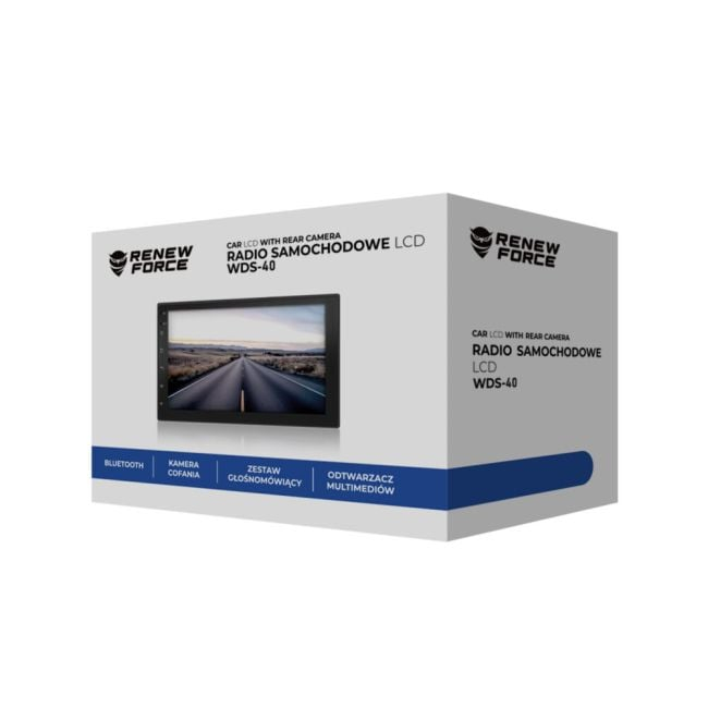 Player Video Auto cu ANDROID si GPS + Camera Marsarier INCLUSA, dimensiune 2DIN, TouchScreen de 7 inch, 4 x 45W, model WDS-40 cu Bluetooth, Handsfree, Radio, MP3, WMA, MP4, Telecomanda [5]