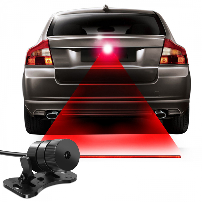 Proiector de ceata cu Raza Laser Anti-Accident, alimentare 12V, culoare rosie, pentru vehicule Off-Road, ATV, SSV [2]