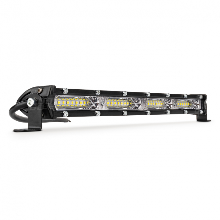 Proiector LED BAR model "SLIM" pentru Off-Road, ATV, SSV, putere 108W, culoare 6500K, tensiune 9-36V, dimensiuni 340 x 27 x 43 mm [1]