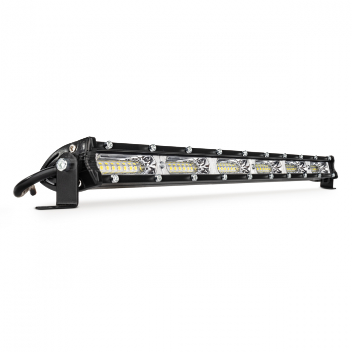 Proiector LED BAR model "SLIM" pentru Off-Road, ATV, SSV, putere 162W, culoare 6500K, tensiune 9-36V, dimensiuni 500 x 27 x 43 mm [1]