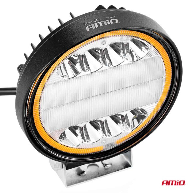 Proiector LED pentru Off-Road, ATV, SSV, cu functie de semnalizare, culoare 6500K, 3360 lm, tensiune 9 - 36V, diametru Ø110 mm [3]