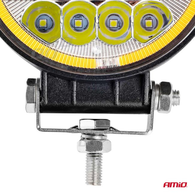 Proiector LED pentru Off-Road, ATV, SSV, cu functie de semnalizare, culoare 6500K, 3360 lm, tensiune 9 - 36V, diametru Ø110 mm [4]