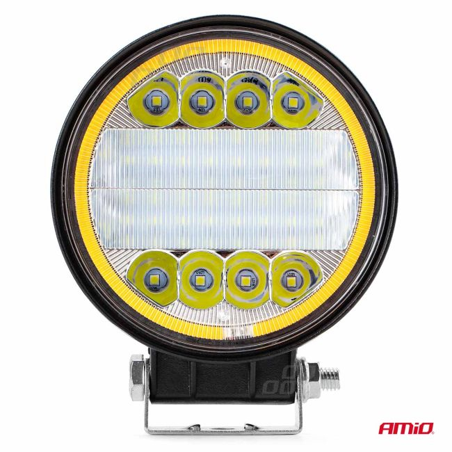 Proiector LED pentru Off-Road, ATV, SSV, cu functie de semnalizare, culoare 6500K, 3360 lm, tensiune 9 - 36V, diametru Ø110 mm [2]