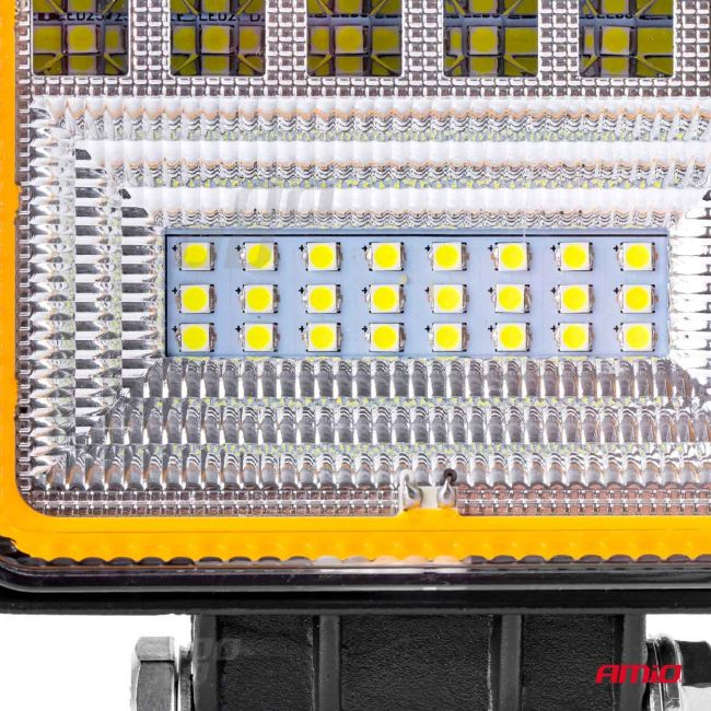 Proiector LED pentru Off-Road, ATV, SSV, cu functie de semnalizare, culoare 6500K, 3360 lm, tensiune 9 - 36V, dimensiuni 110 x 110 mm [8]