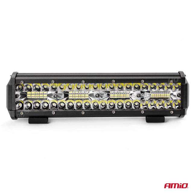 Proiector LED pentru Off-Road, ATV, SSV, culoare 6500K, 6400 lm, tensiune 9 - 36V, dimensiuni 300 x 74 mm [3]