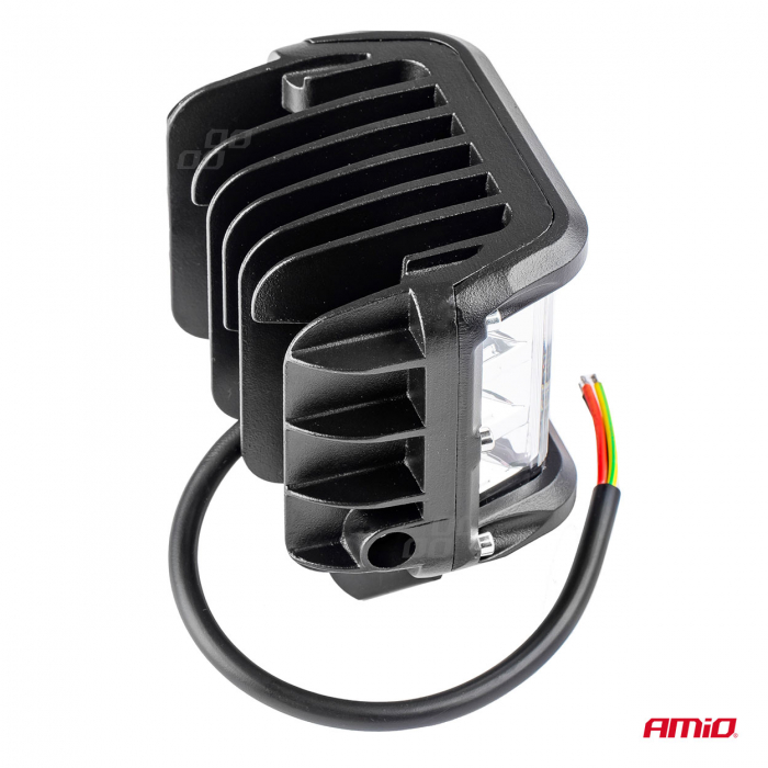 Proiector LED pentru Off-Road, ATV, SSV,  culoare 6500K, cu doua functii, tensiune 9 - 36V, dimensiune, 110 x 75 mm [3]