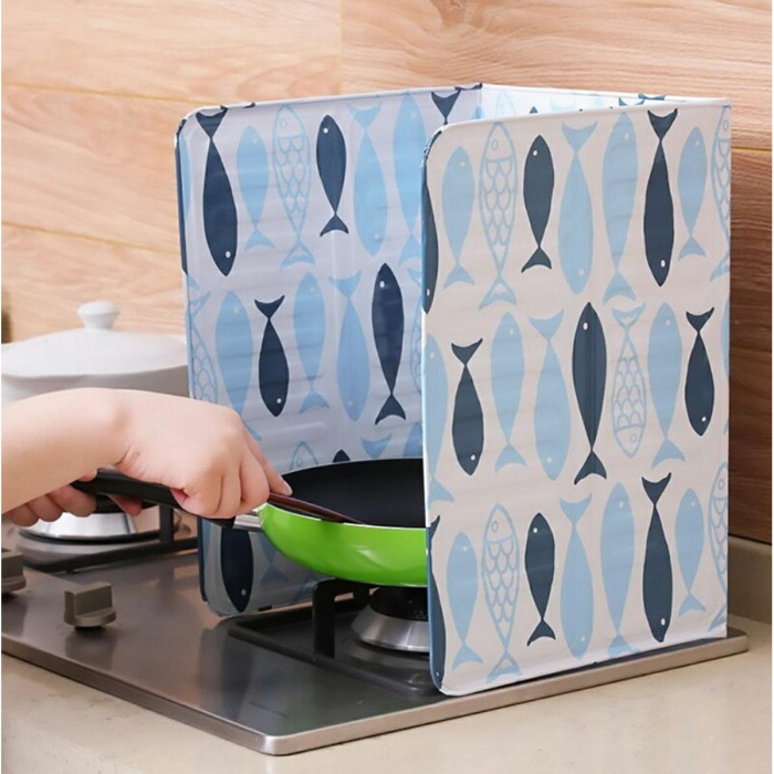 Protectie din aluminiu anti-stropire pentru gatitul pe aragaz, lavabila, model AVX-AG553F [1]