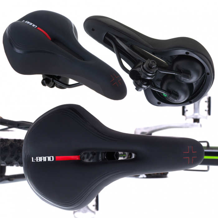 Scaun pentru bicicleta model SPORT, din spuma, culoare Neagra [1]