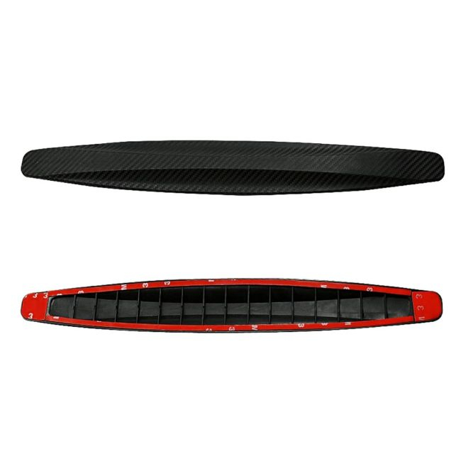 Set 2 bandouri de protectie bara, culoare Negru, finisaj Carbon [3]