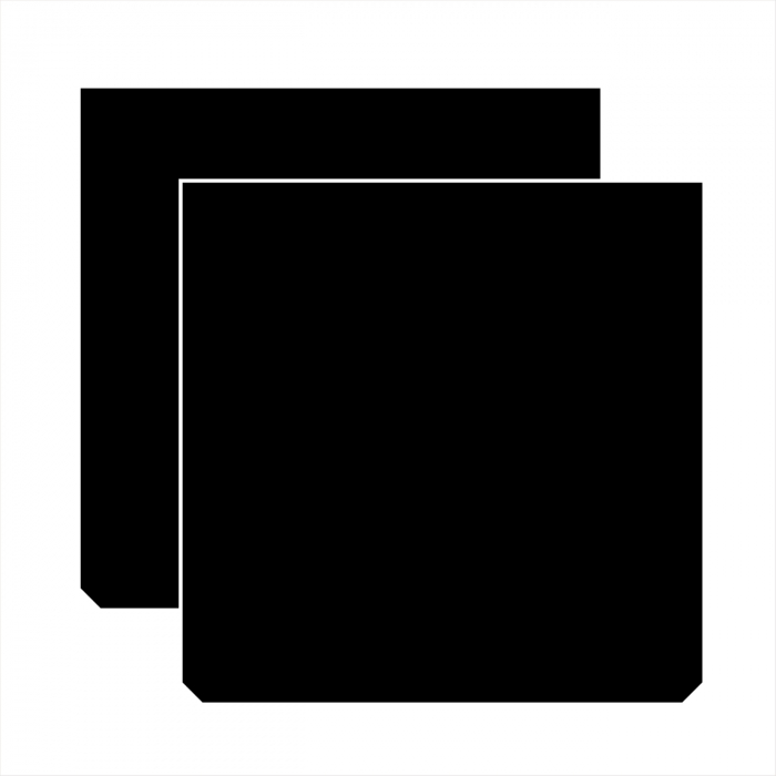 Set 2 buc. Aparatori Noroi din cauciuc (40 x 40cm) [1]