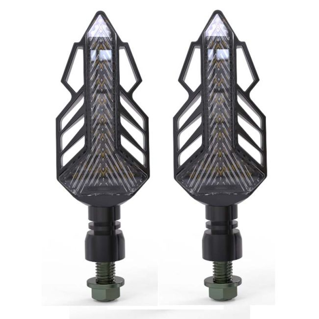 Set 2 lampi Semnalizare Moto, model T-SHAPE ARROW, tensiune 12V [2]