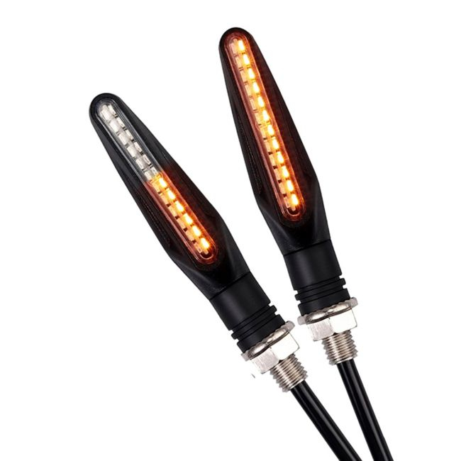Set 2 lampi Semnalizare Moto SECVENTIALA, cu 2 functii, pozitie si semnalizare, AVX-ZD59B [5]