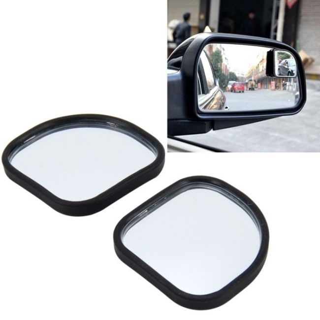 Set 2 Oglinzi unghi mort cu reglaj 360°, auto-adezive, forma neregulata [3]