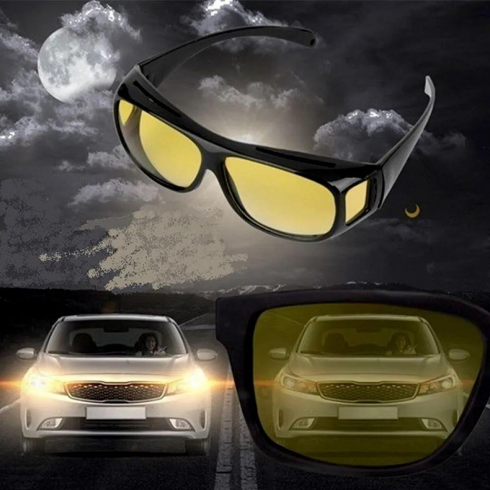 Set 2 perechi ochelari de condus pe timp de zi, noapte sau ceata HD VISION [3]