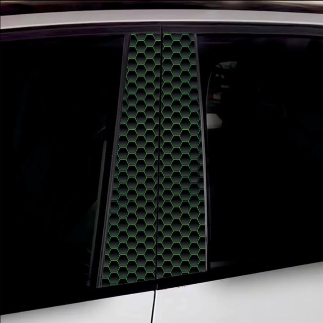Set 2 stickere decorative pentru stalpii usilor, print autoadeziv de inalta rezolutie, dimensine 2 buc x 50 x 22 cm , cod: AVX-SSU-05 [1]