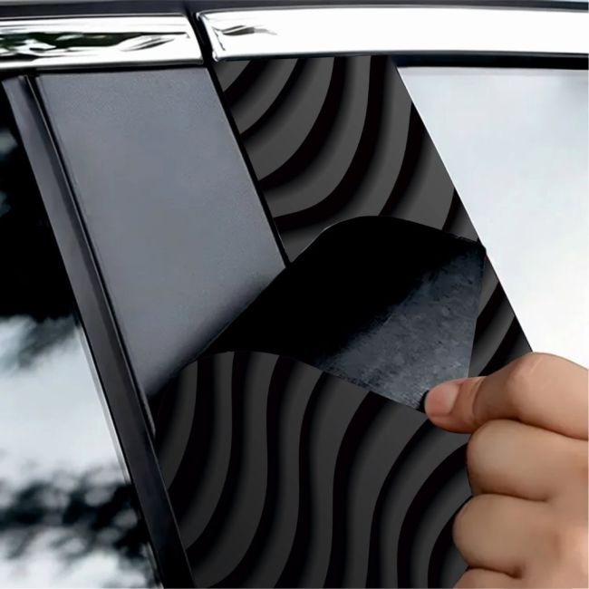 Set 2 stickere decorative pentru stalpii usilor, print autoadeziv de inalta rezolutie, dimensine 2 buc x 50 x 22 cm , cod: AVX-SSU-07 [2]