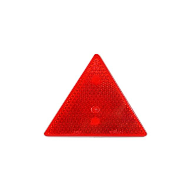 Set 2 triunghiuri de avertizare reflectorizante pentru remorci, culoare rosie, dimensiune 15 x 15 cm [3]