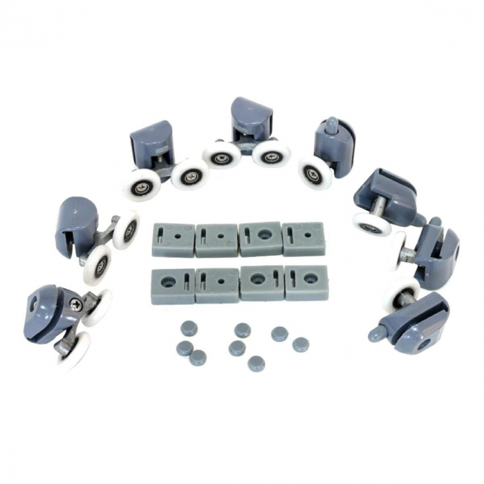 Set 24 piese reconditionare cabina de dus, culoare Gri [1]