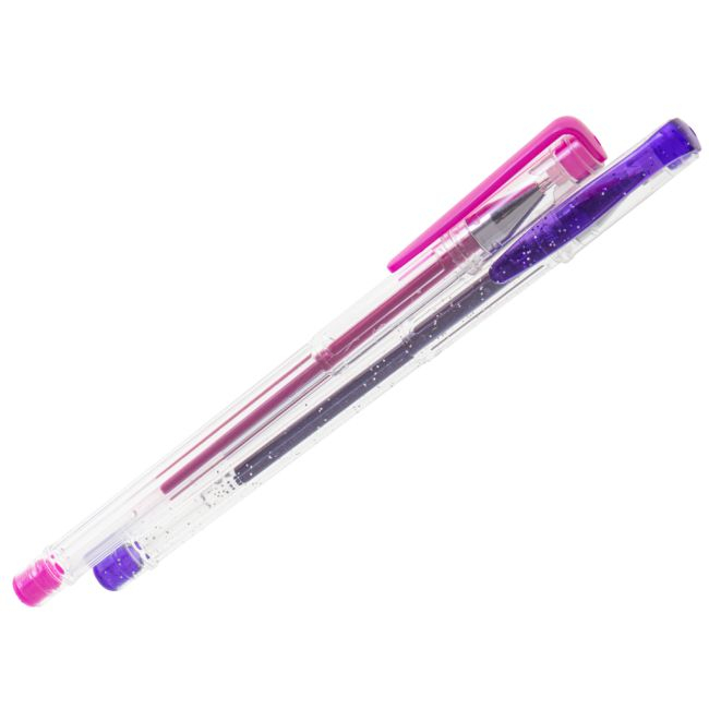 Set 25 piese, Pixuri cu gel multicolor cu sclipici (glitter) [7]