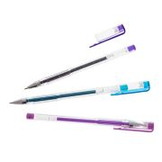 Set 25 piese, Pixuri cu gel multicolor cu sclipici (glitter) [4]